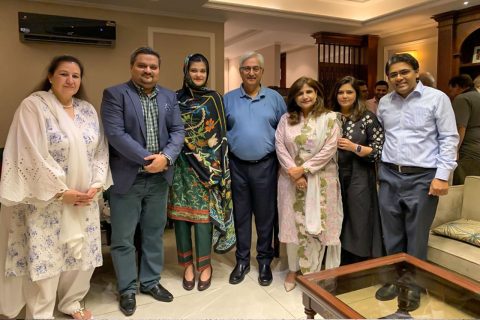OPEN Lahore Networking Dinner hosted by Almas Hyder⁩ Sahib