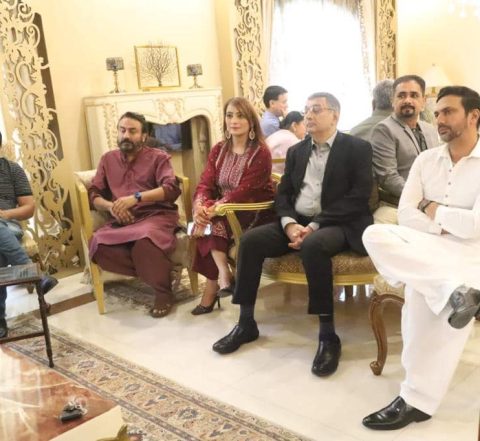 Open House hosted by our friend Dr. Erfa Iqbal at her residence on second day of Eid 1