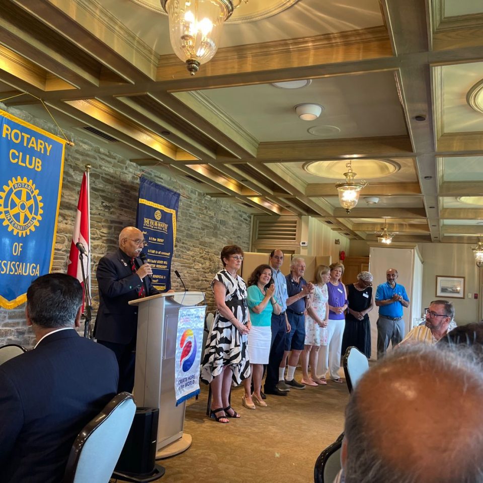 Building Bridges of Service Rotary Club of Mississauga and Rotary Club of Lahore Corporate Embrace Collaboration