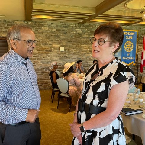 Building Bridges of Service Rotary Club of Mississauga and Rotary Club of Lahore Corporate Embrace Collaboration