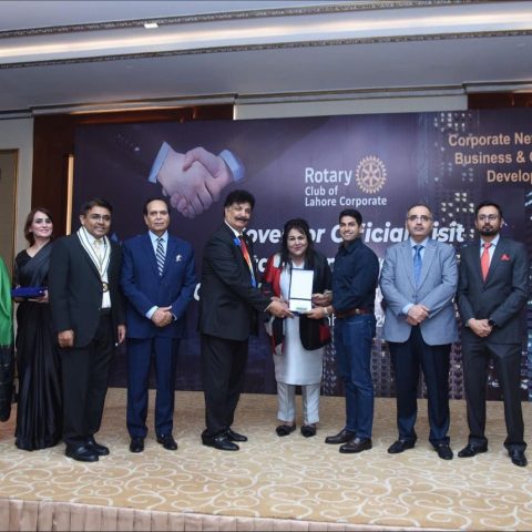 Rotary Club of Lahore Corporate Installation Ceremony at Royal Swiss Hotel