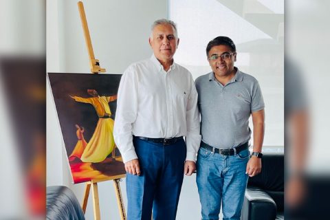 Anwar Kabir - Exclusive Lunch Meeting with Najam Khawaja in Dubai Media City