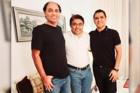 LUMS MBA class fellows Adnan Nisar and Omair Yunus