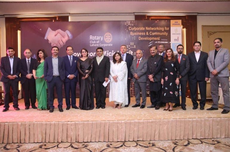 Rotary Club of Lahore Corporate Installation Ceremony at Royal Swiss Hotel