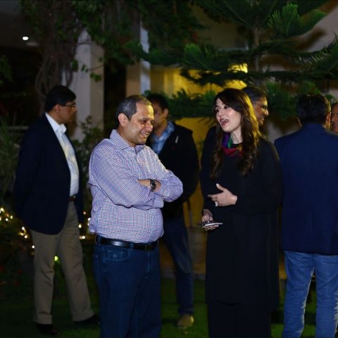 Nabeel Ilyas & Dr. Fazilda Nabeel Host Networking Dinner for Senior Corporate Leaders