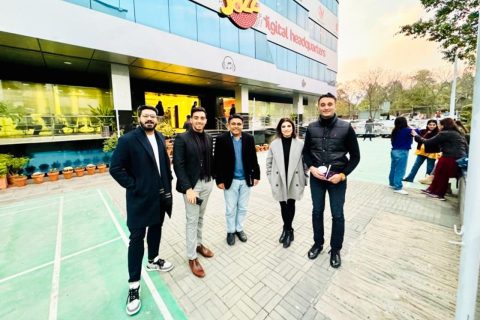 Delighted to visit Jazz Digital Headquarters with Ali Raza and Anwar kabir