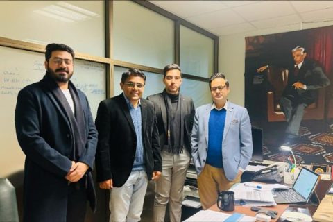 meeting with Mr. Faisal Iqbal Ratyal - Director General Telecommunications at Ministry of IT and Telecom alongside Mr. Ali Raza
