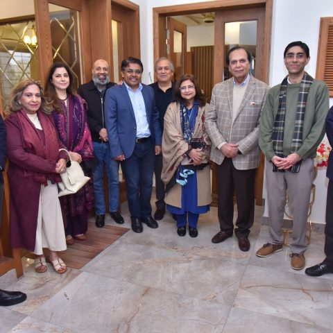 Anwar Kabir Hosts Insightful Lunch Session with Dr. Salman Ahmed on Global and Pakistan Economic