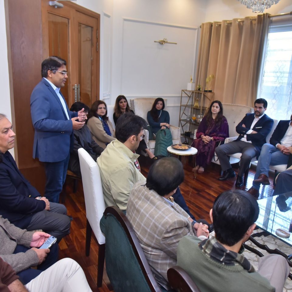 Anwar Kabir Hosts Insightful Lunch Session with Dr. Salman Ahmed on Global and Pakistan Economic