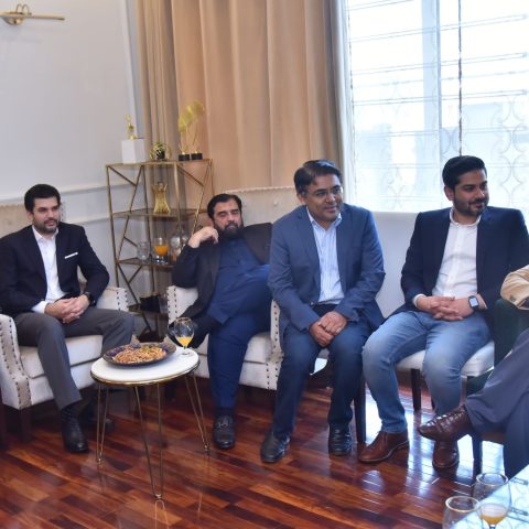 Anwar Kabir Hosts Insightful Lunch Session with Dr. Salman Ahmed on Global and Pakistan Economic