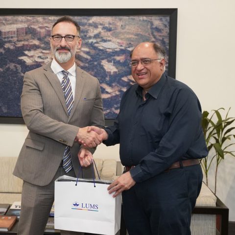 Honored to Attend the U.S. Consul General’s First Visit to LUMS-