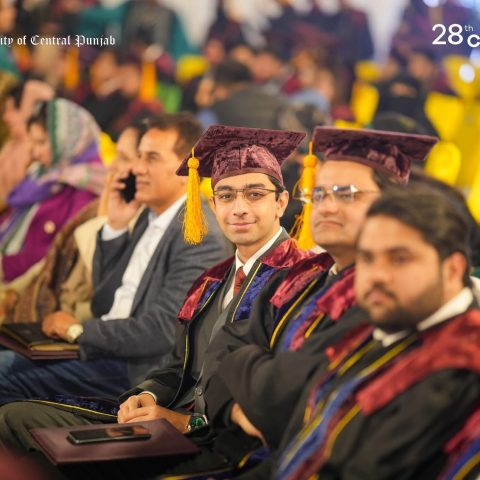 Addressing Graduates as Keynote Speaker at University of Central Punjab’s 28th Convocation 8