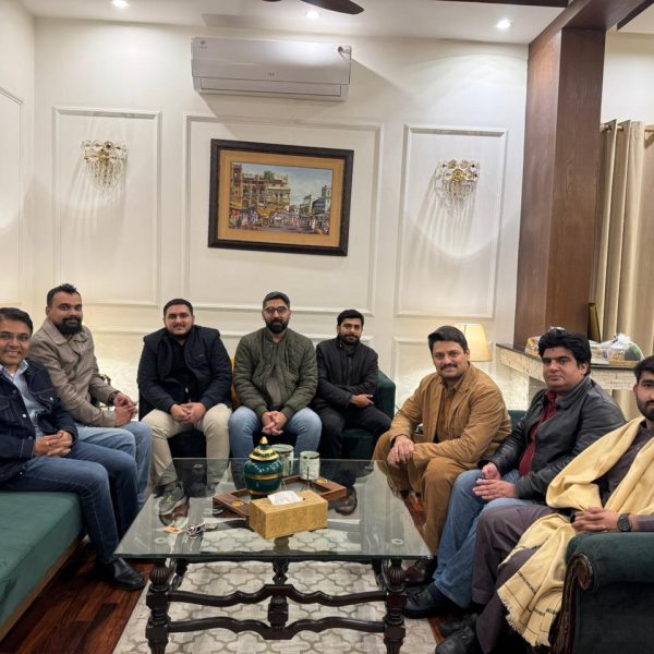 Welcoming the New Year with Team Brand Spectrum Anwar kabir and mahmood tairq