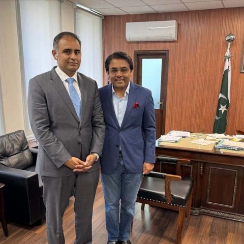 Meeting with State Minister Bilal Azhar Kayani
